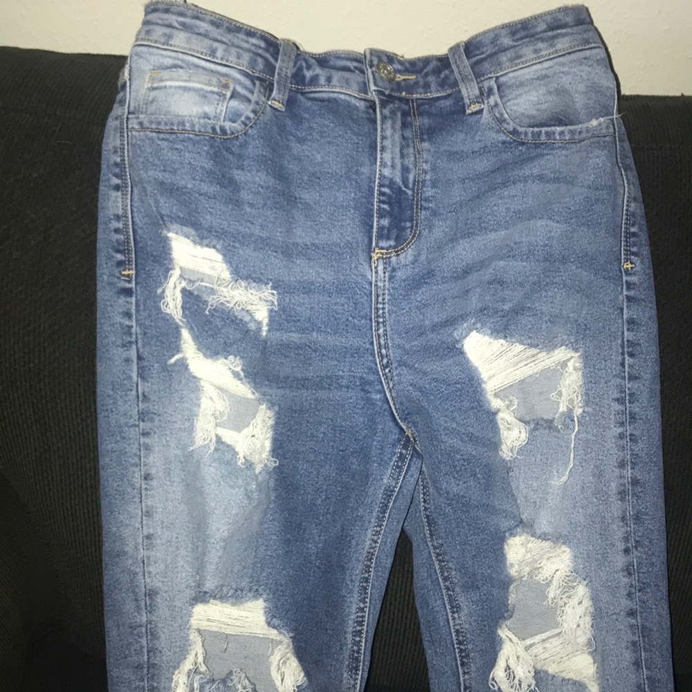 ripped jeans